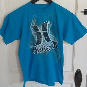 Hurley Boys T-shirt aqua blue